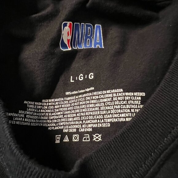 NBA Memphis Grizzlies Black Mascot Tee NWOT Various Sizes - Picture 3 of 4